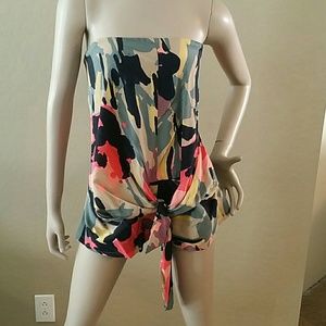 DKNY Tube top and matching jacket